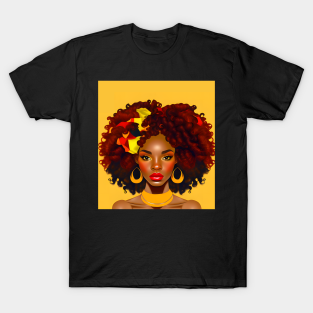 African American T-Shirt - Black History Month African American by Karin Wright